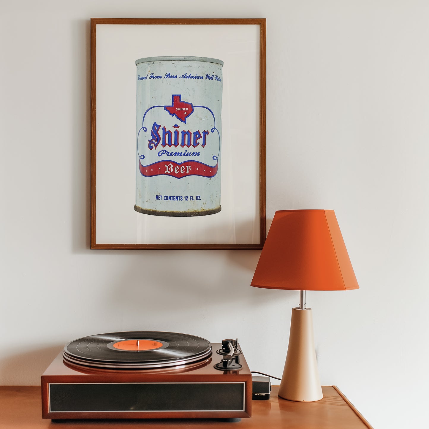 Shiner Premium Beer Can Art Print