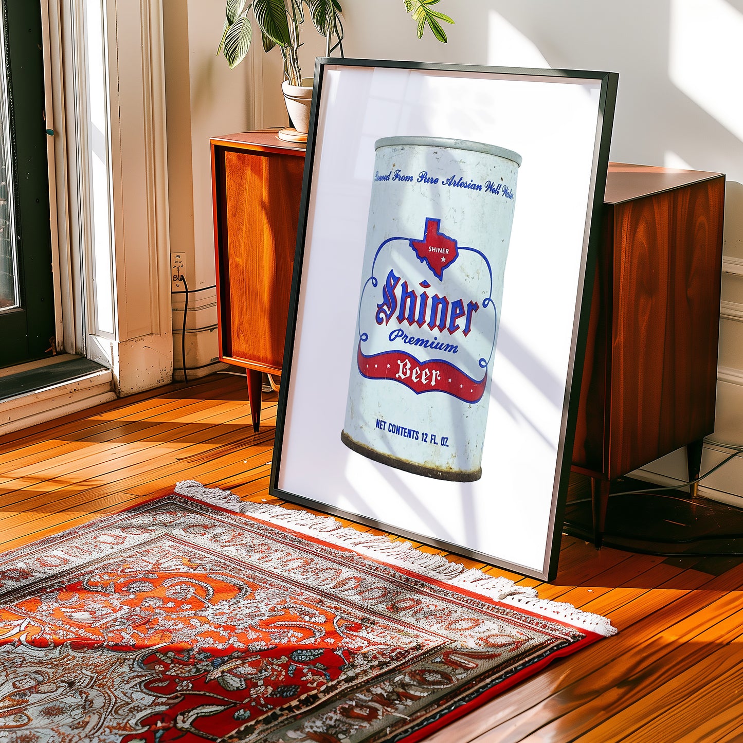 Shiner Premium Beer Can Art Print