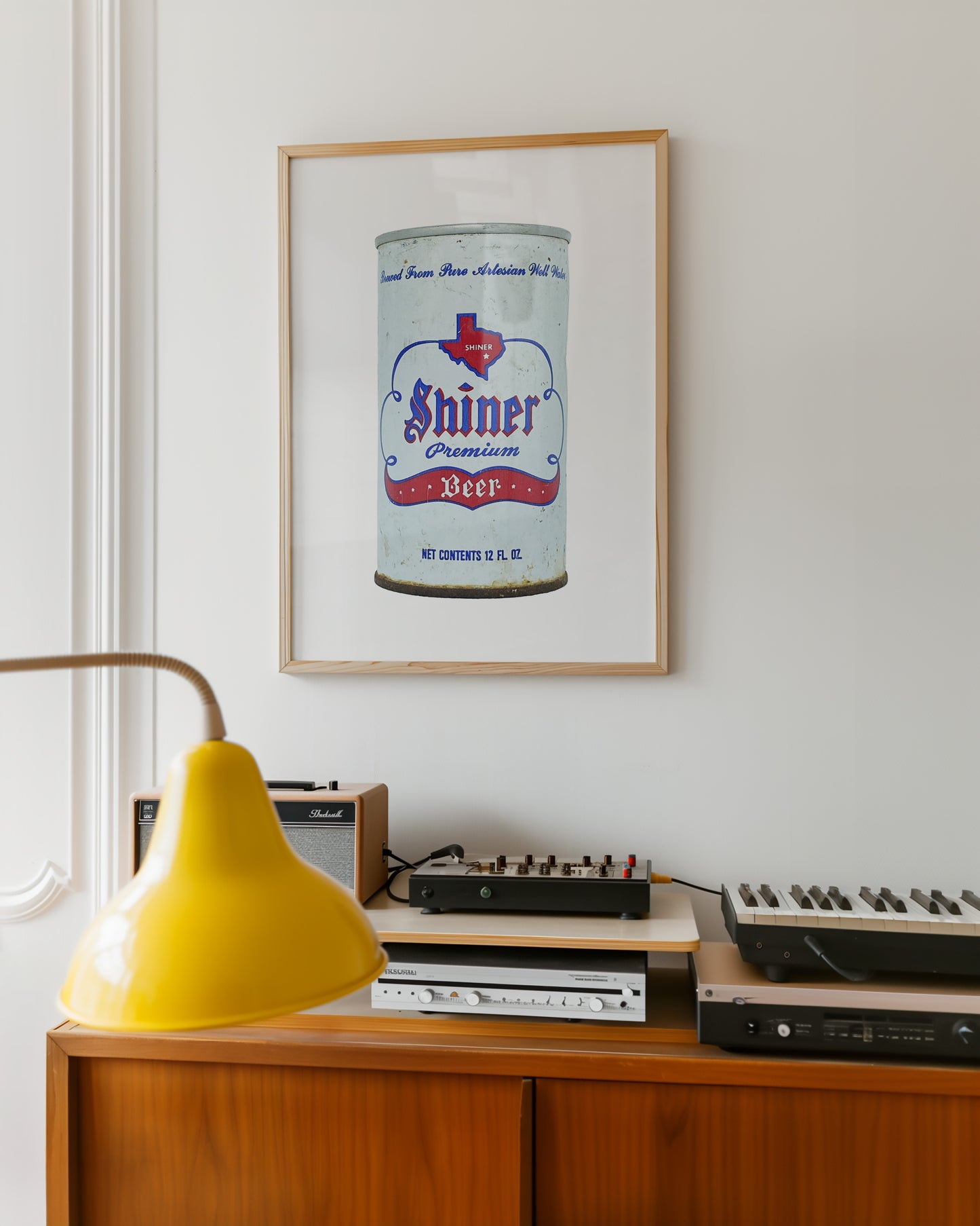 Shiner Premium Beer Can Art Print