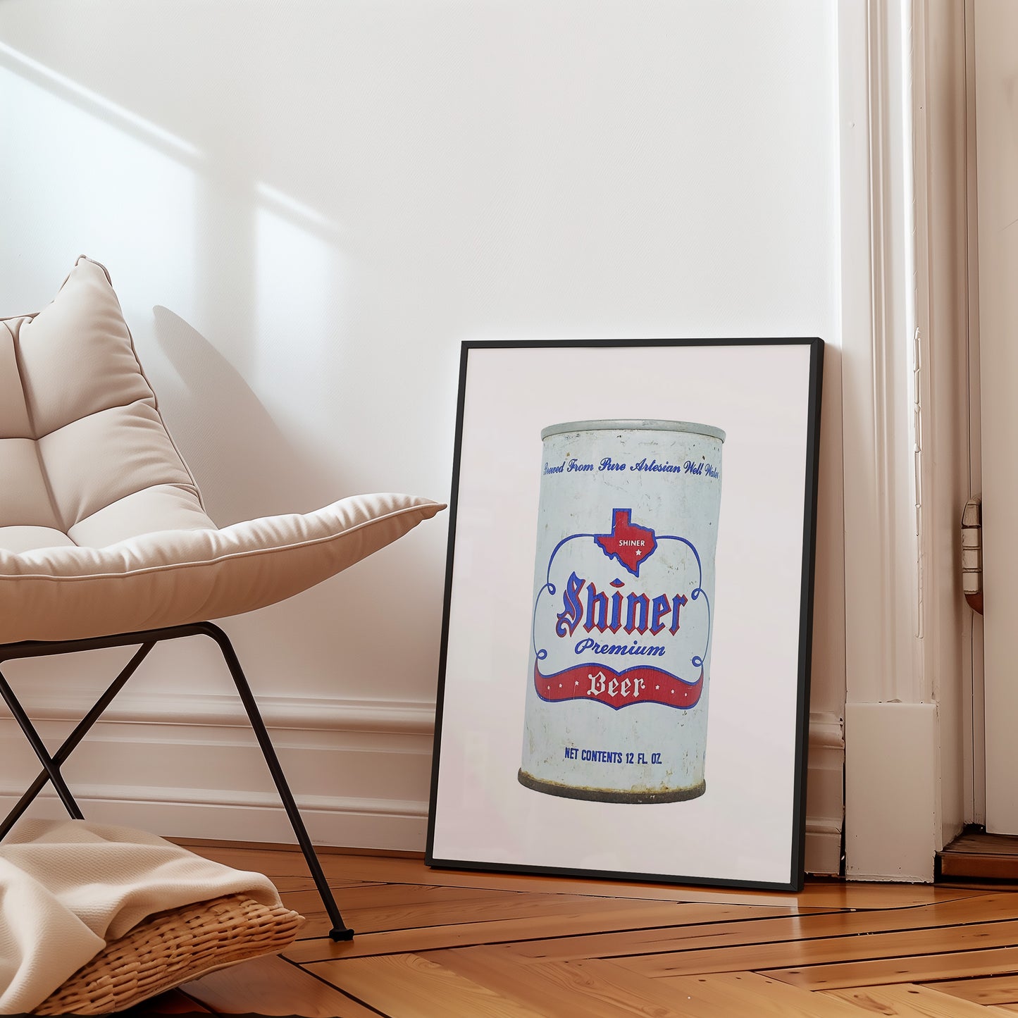 Shiner Premium Beer Can Art Print