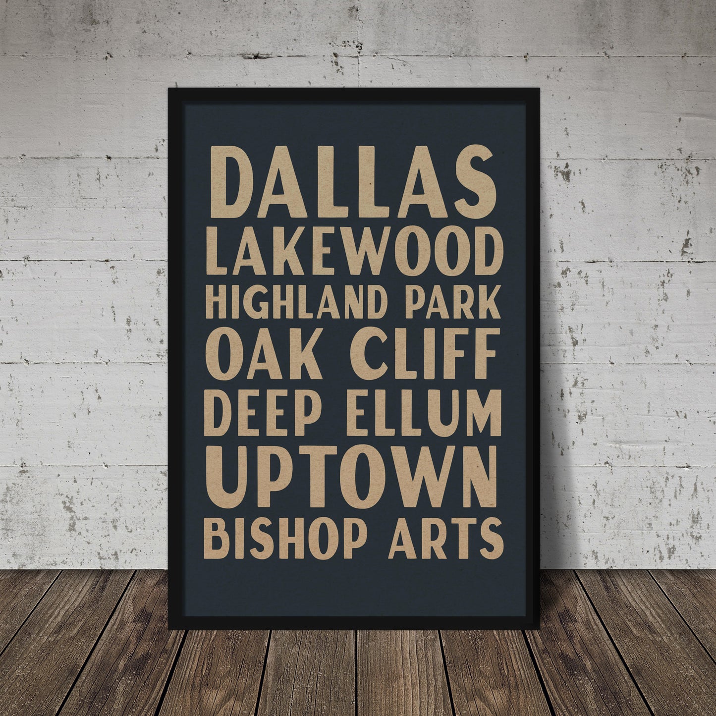Dallas Texas Subway Scroll - Tejas Country Club
