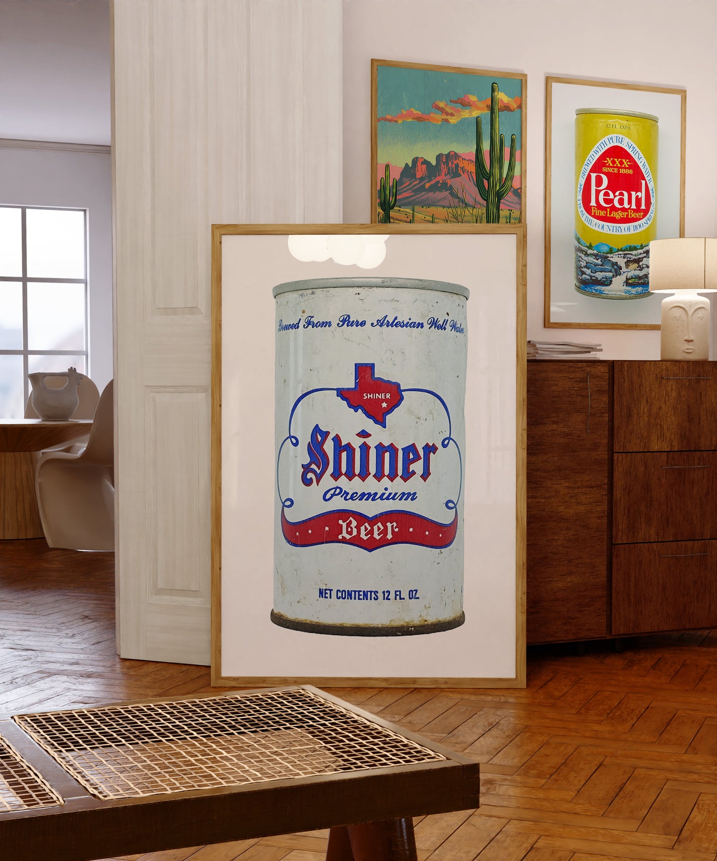 Shiner Premium Beer Can Art Print
