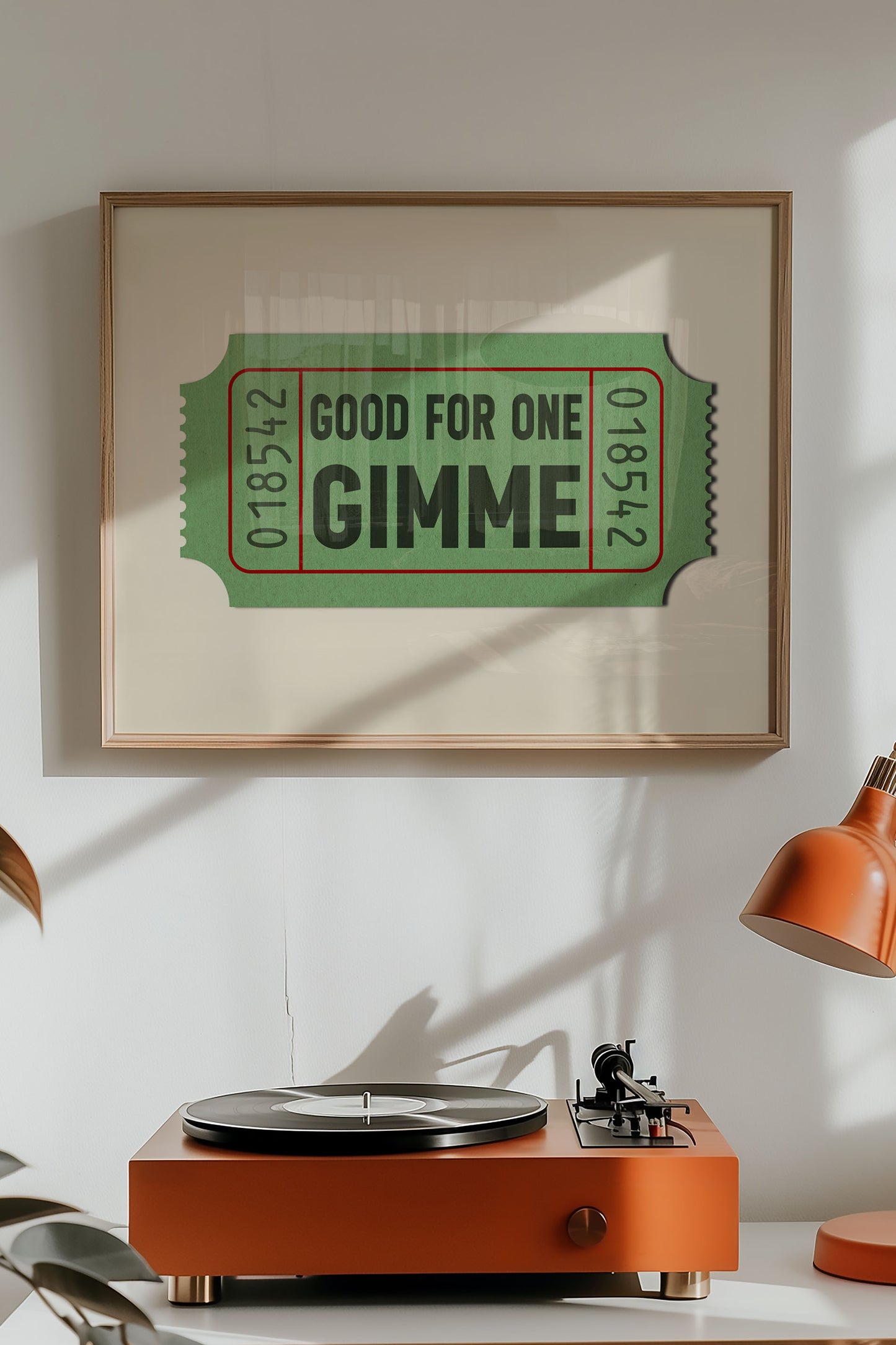 Good For One Gimee Golf Home Decor Art Print