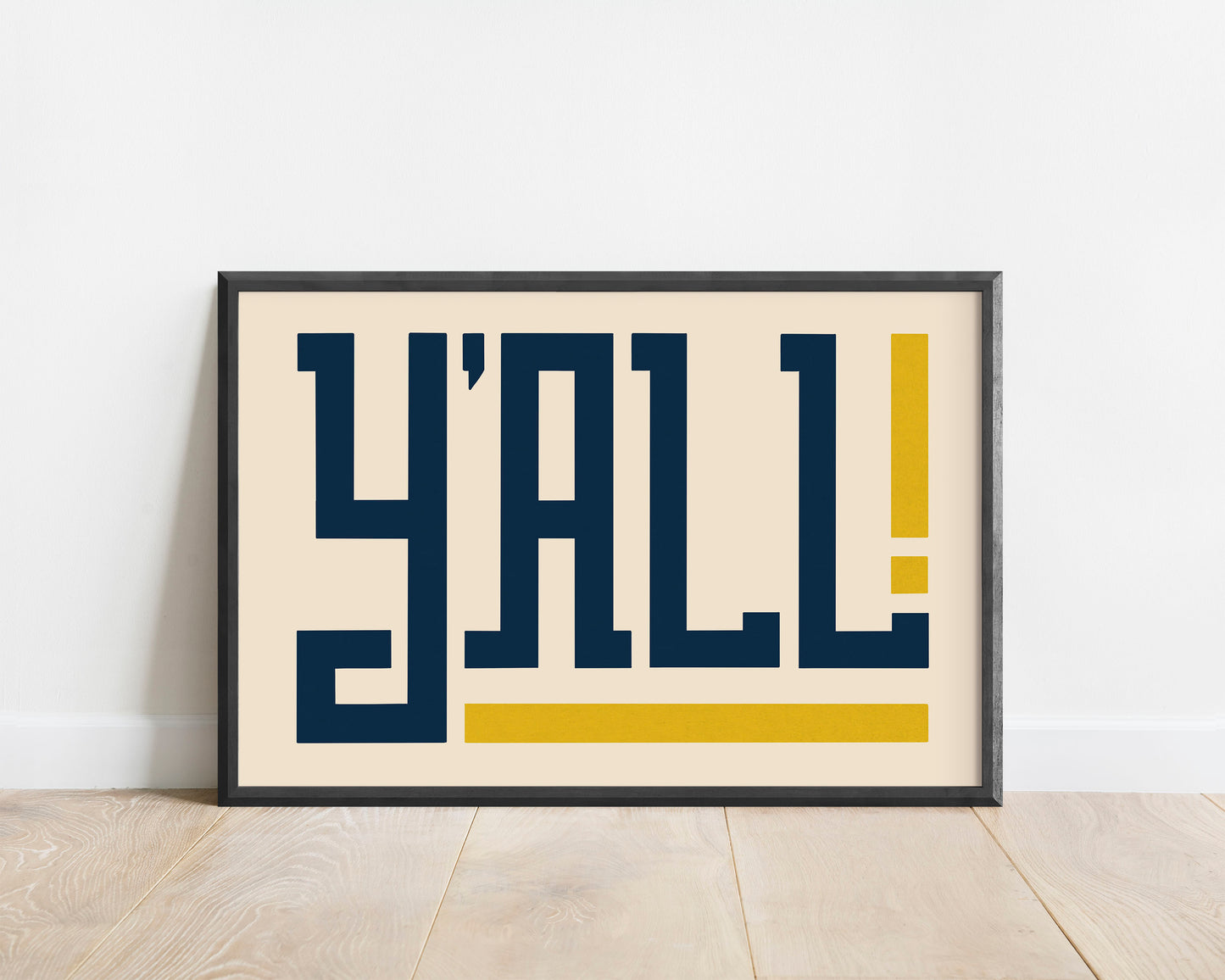 Custom Job - Les - Y'all Blue and Gold