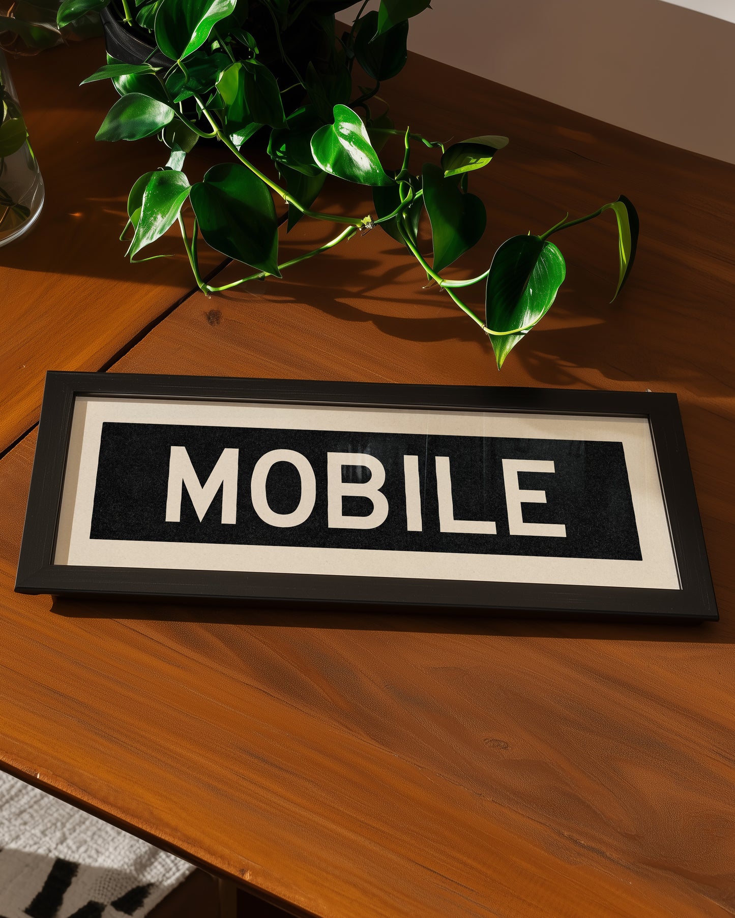 Framed Mobile Alabama Bus Scroll - Tejas Country Club