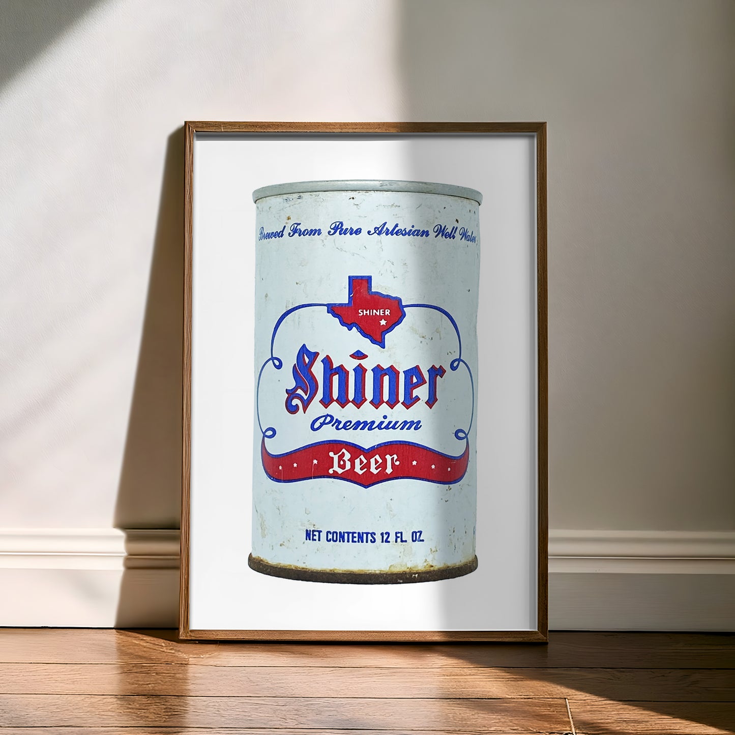 Shiner Premium Beer Can Art Print