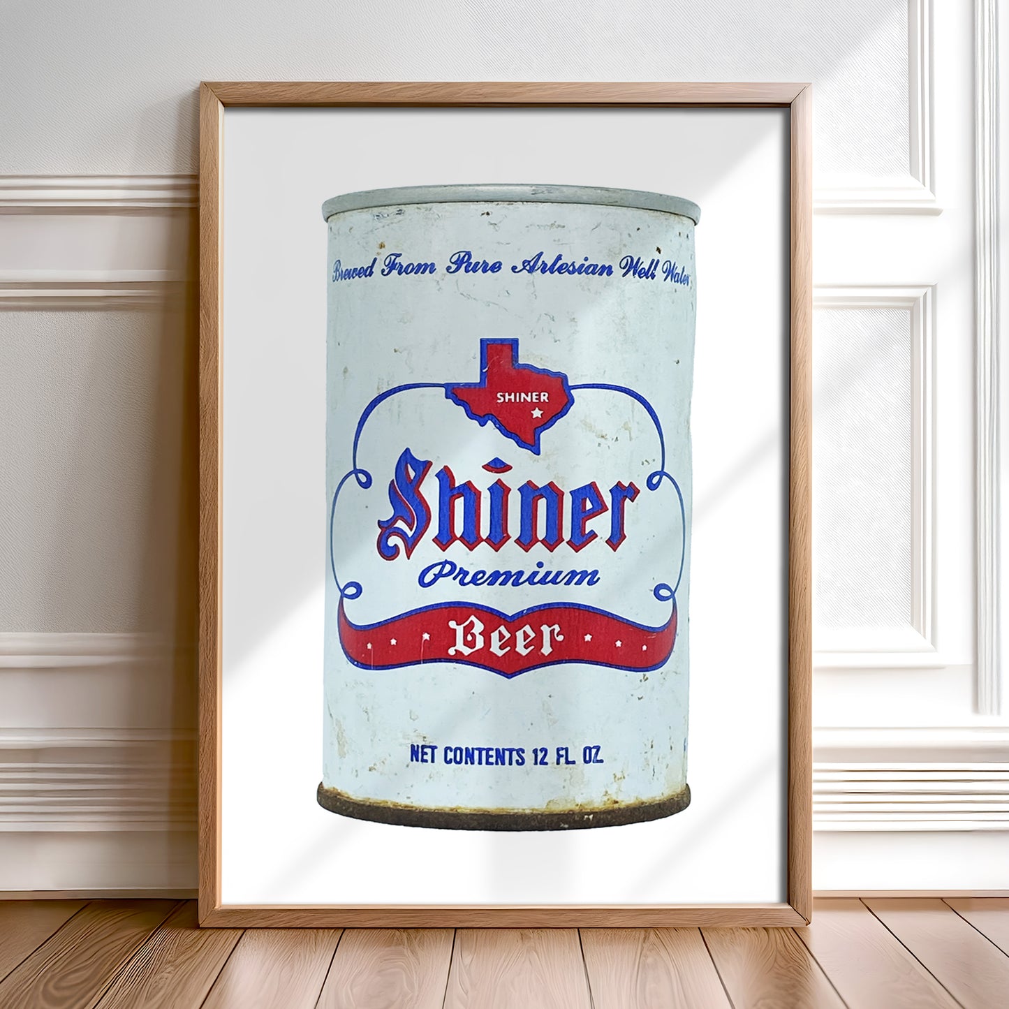 Shiner Premium Beer Can Art Print