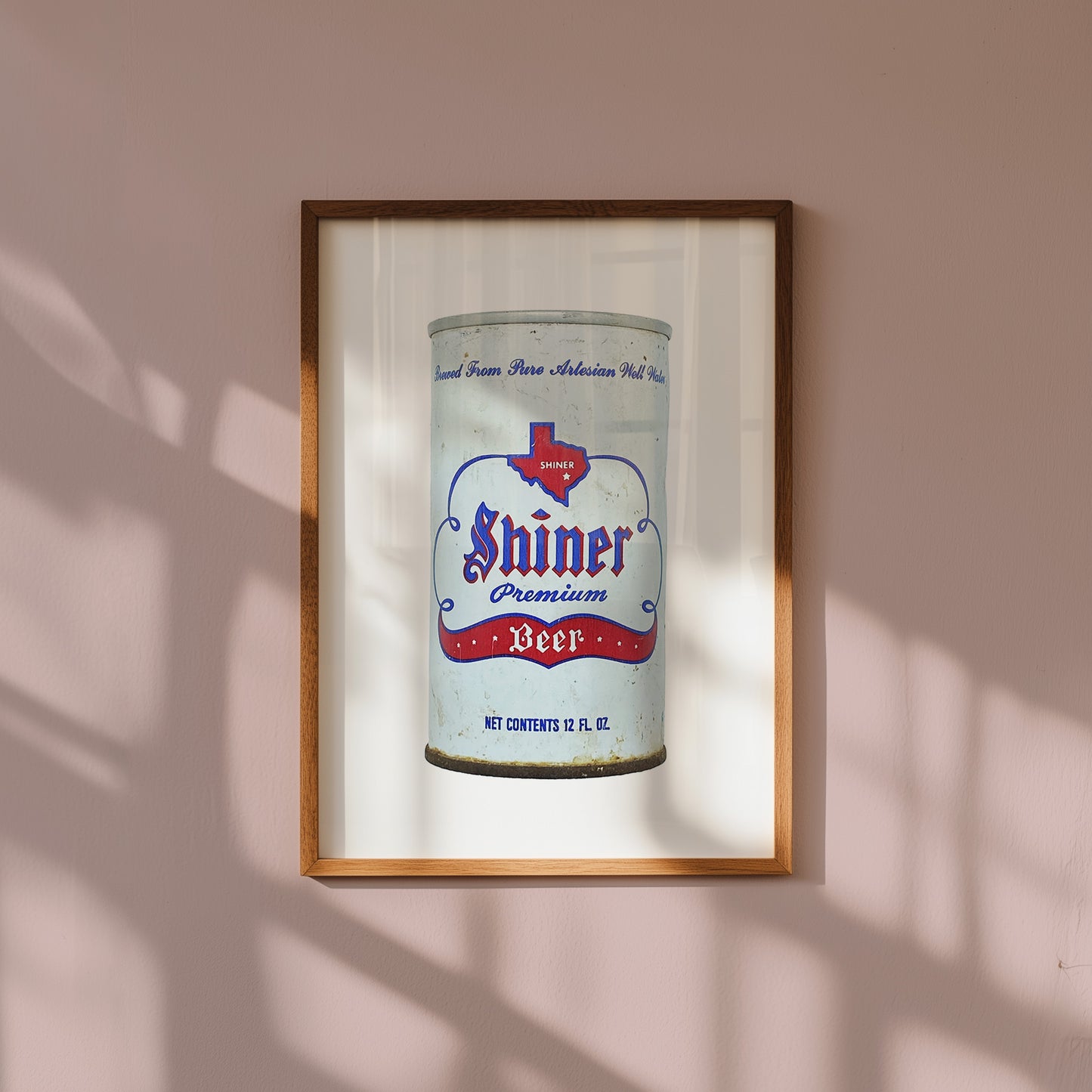 Shiner Premium Beer Can Art Print