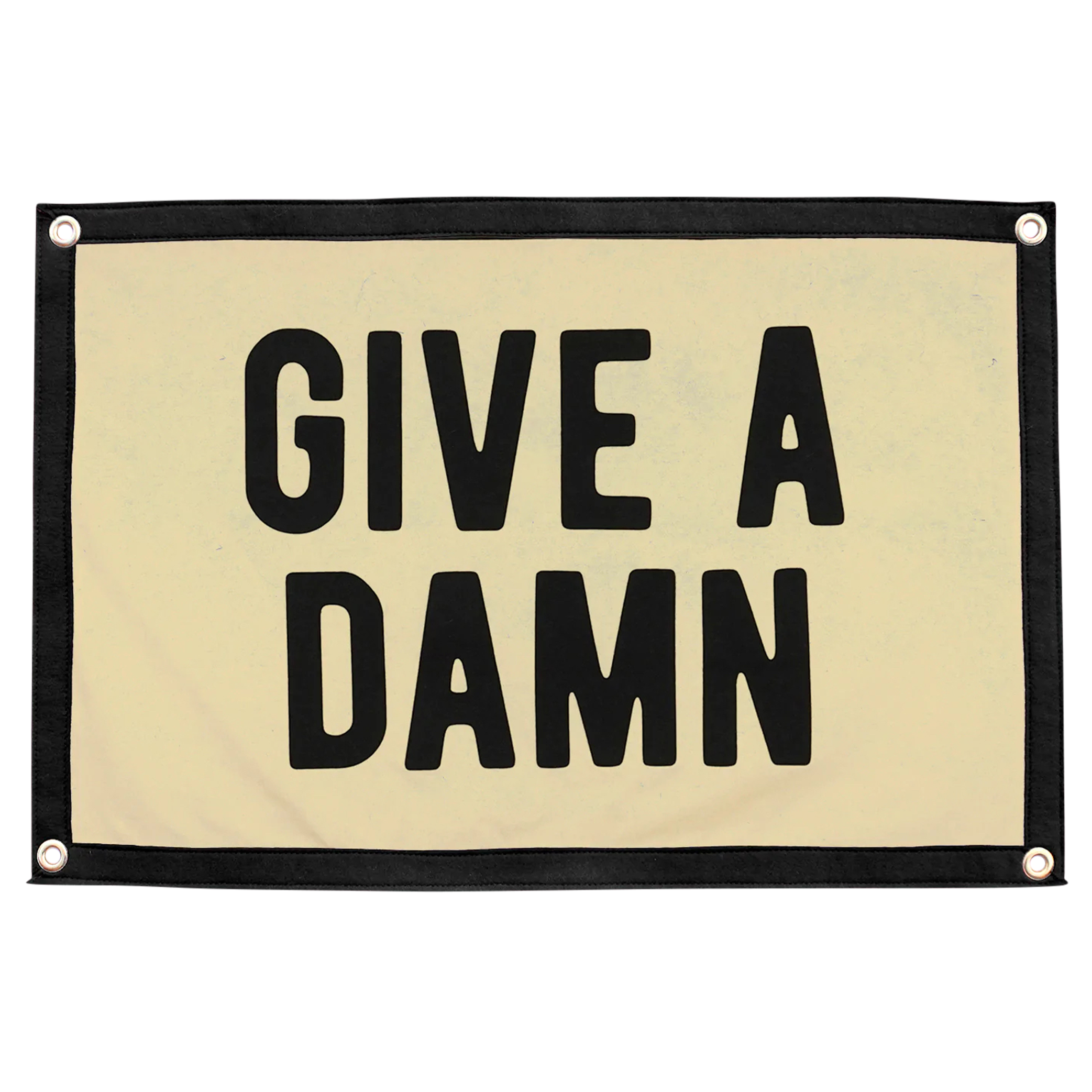 Give A Damn Camp Flag - Tejas Country Club