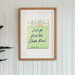 Let's Go Float the Llano River Art Print - Tejas Country Club