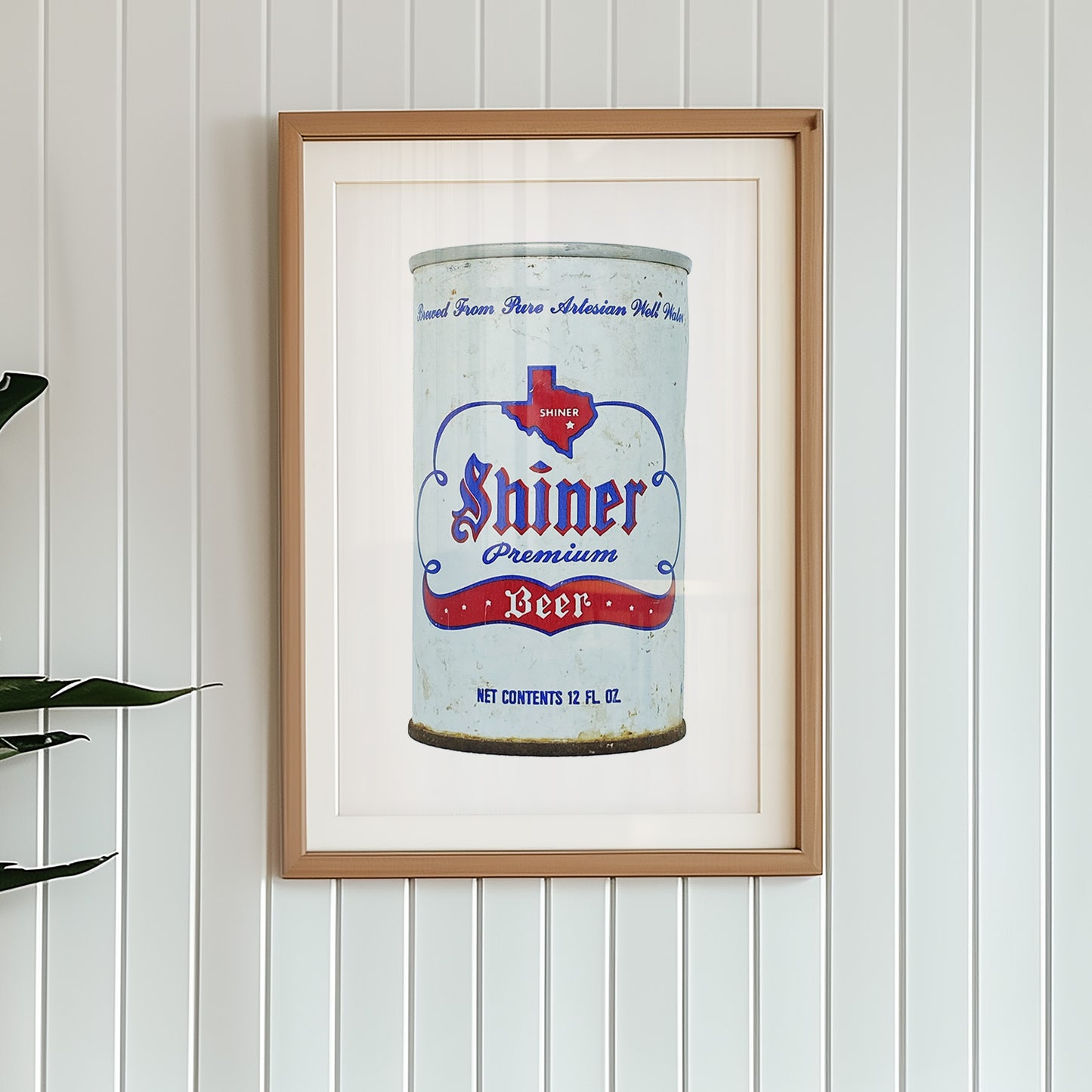 Shiner Premium Beer Can Art Print