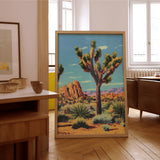 Joshua Tree Desert California Landscape Art Print - Tejas Country Club