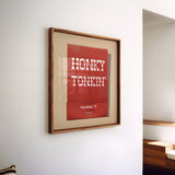 Honky Tonk Pasadena Texas Matchbook Art Print - Tejas Country Club
