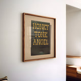 Honky Tonk Angel Matchbook Art Print - Tejas Country Club