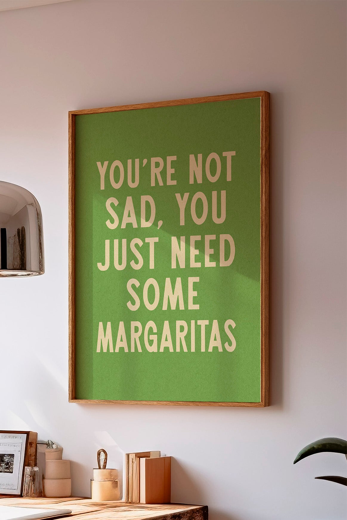 Margarita Humor Wall Art Home Decor Art Print - Tejas Country Club