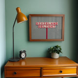 Dixieland Delight Highway Sign Art Print Crimson - Tejas Country Club