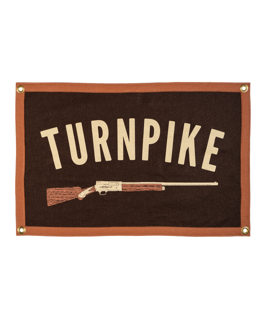 Turnpike Camp Flag • Turnpike Troubadours x Oxford Pennant - Tejas Country Club
