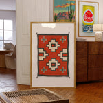 Southwestern Native Style Crosses Rug Art Print - Tejas Country Club