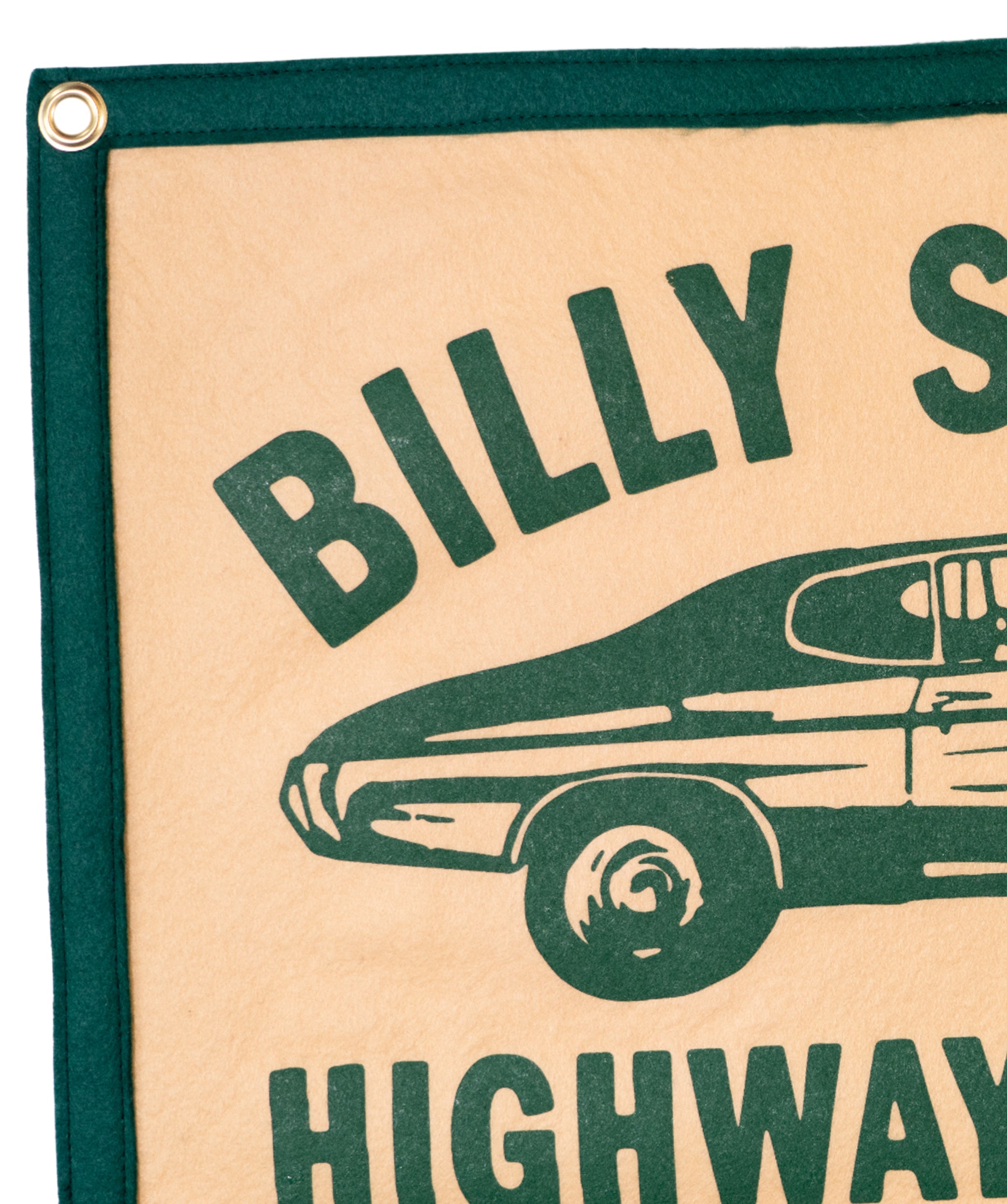Highway Prayers Camp Flag • Billy Strings x Oxford Pennant - Tejas Country Club