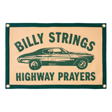 Highway Prayers Camp Flag • Billy Strings x Oxford Pennant - Tejas Country Club