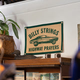 Highway Prayers Camp Flag • Billy Strings x Oxford Pennant - Tejas Country Club