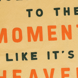 Hold On To The Moment Like It's Heaven Passing Through Camp Flag • Turnpike Troubadours x Oxford Pennant