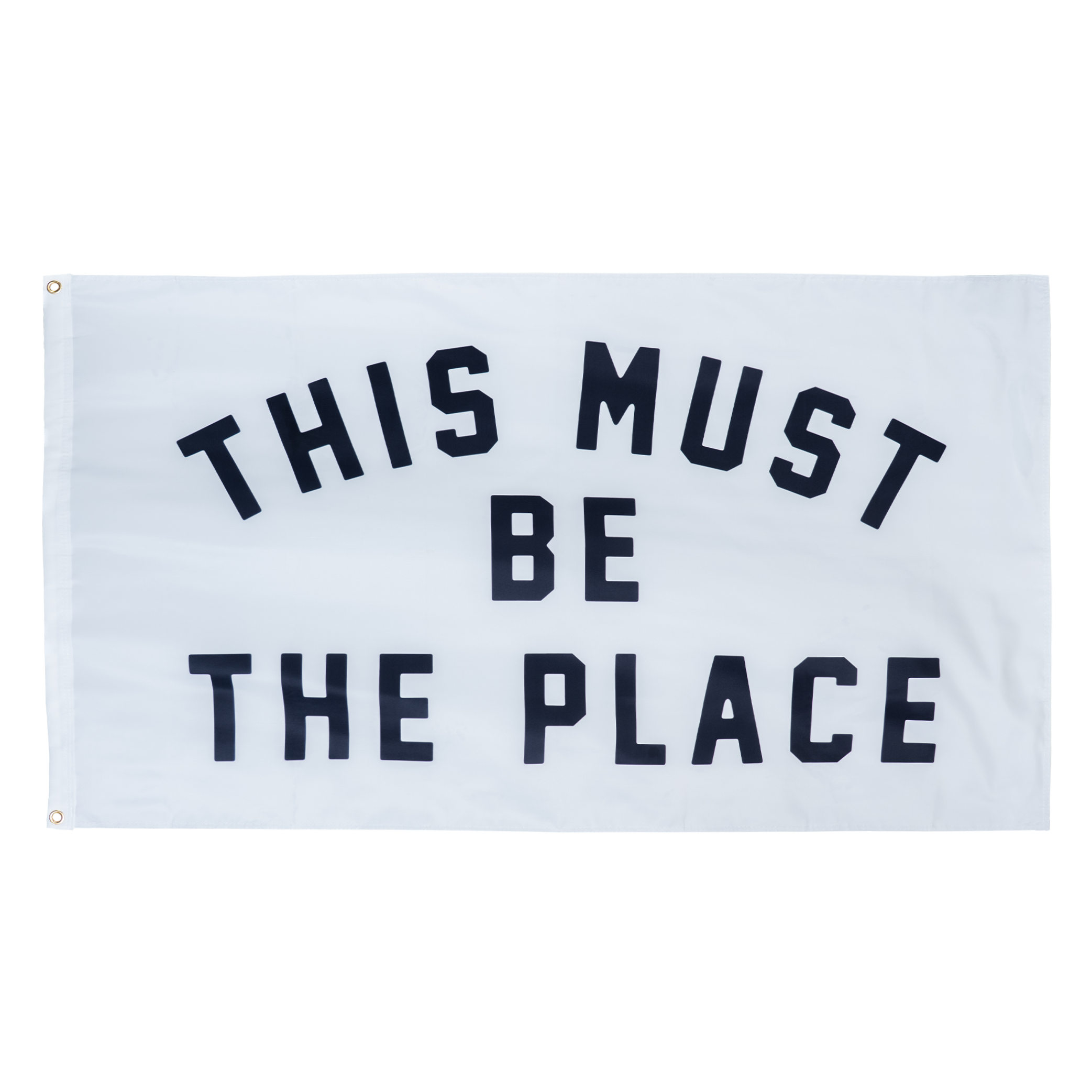 This Must Be The Place Outdoor Flag - Tejas Country Club