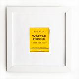 Waffle House Matchbook Print