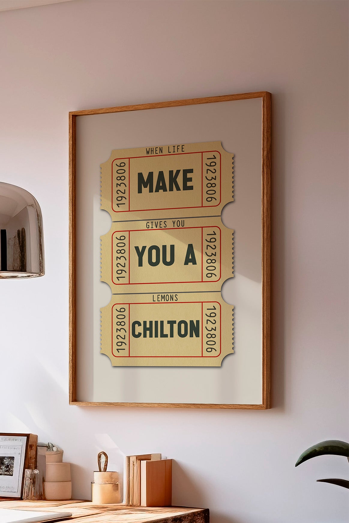 Make You A Chilton Lubbock Texas Cocktail Art Print - Tejas Country Club