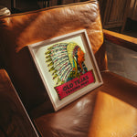 Tejas Trading Post Vintage Decal Art Print - Tejas Country Club