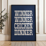 Winner Winner Chicken Dinner Art Print - Tejas Country Club