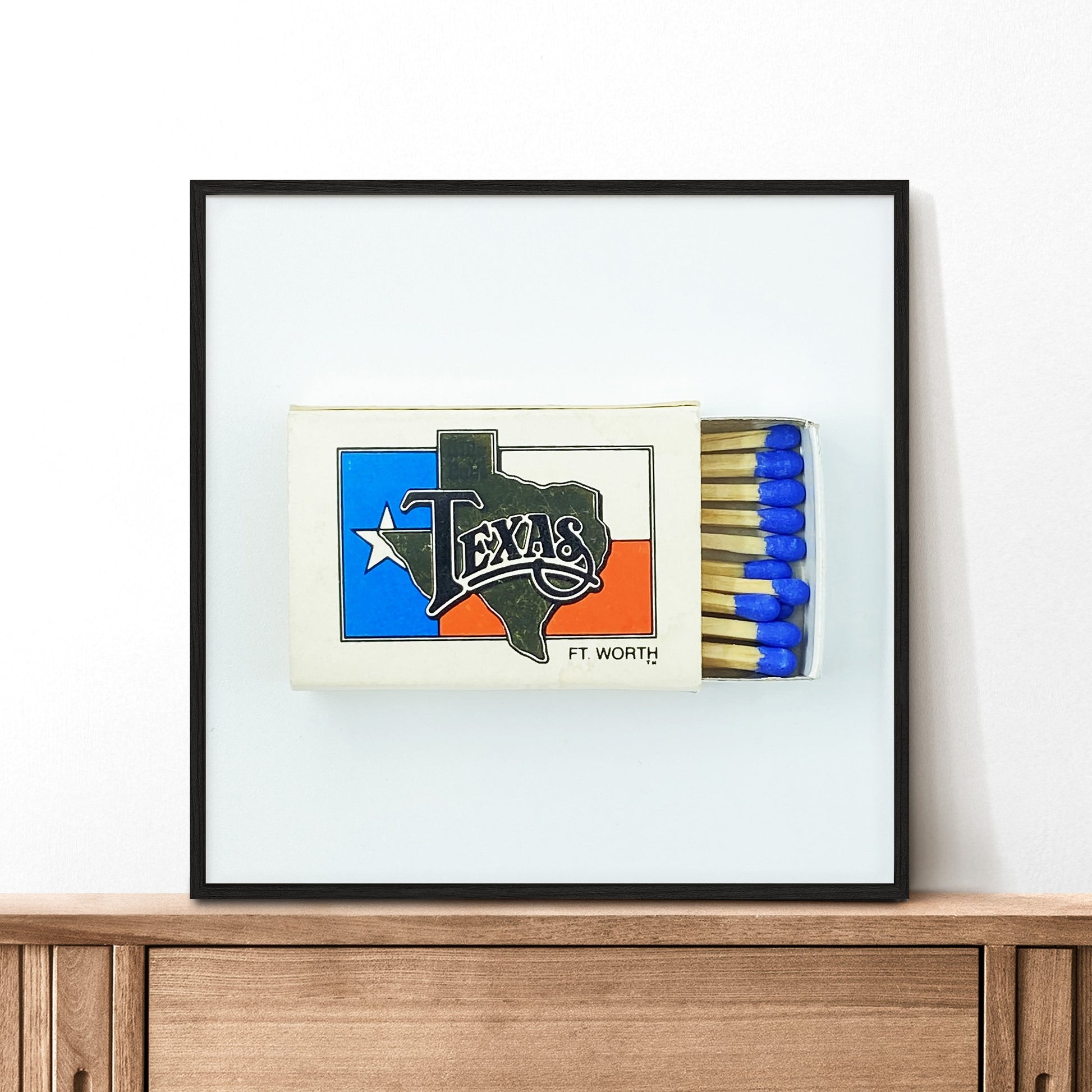 Billy Bob's Texas Matchbook Photography Print - Tejas Country Club