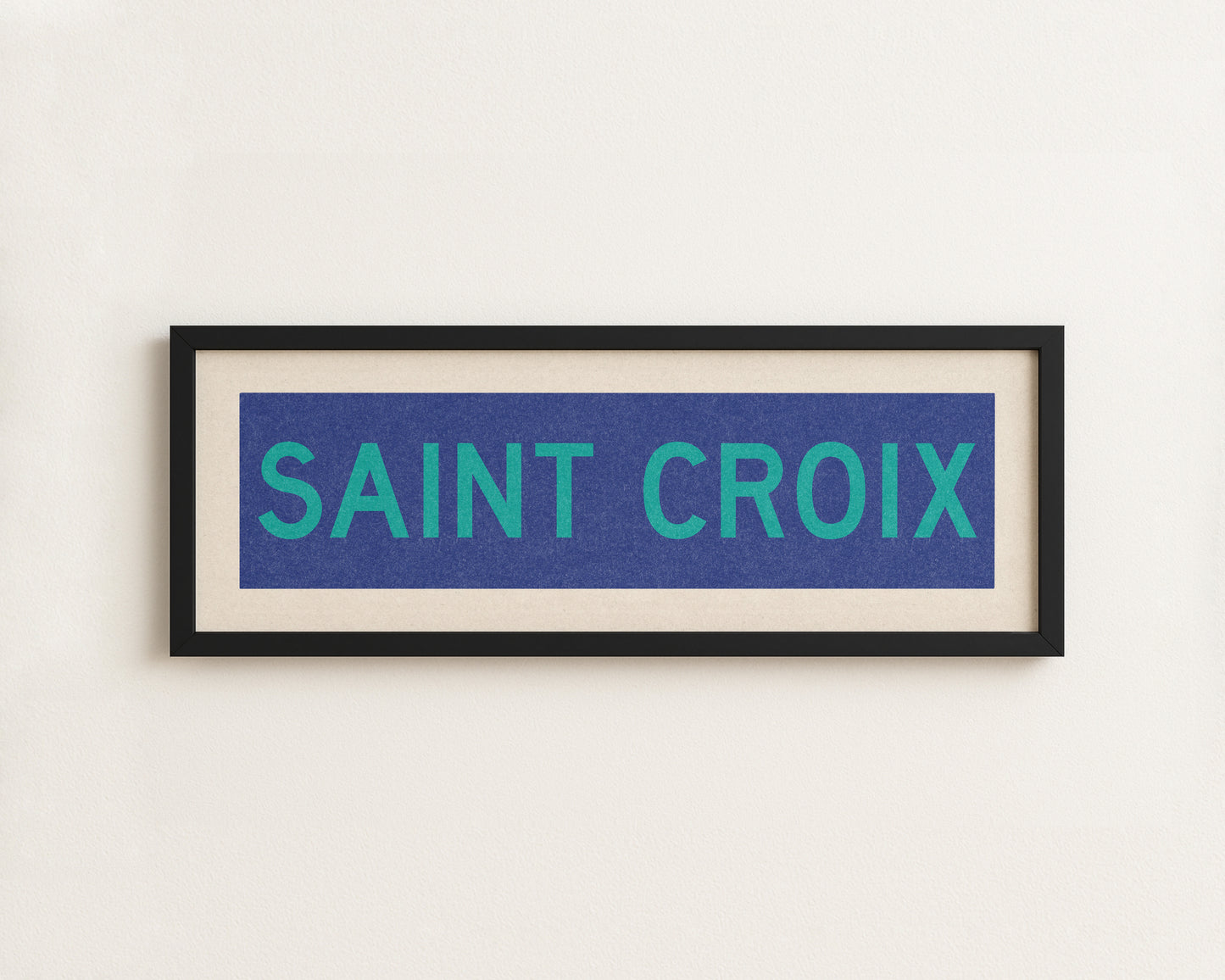 Framed Saint Croix - Custom - Joshua