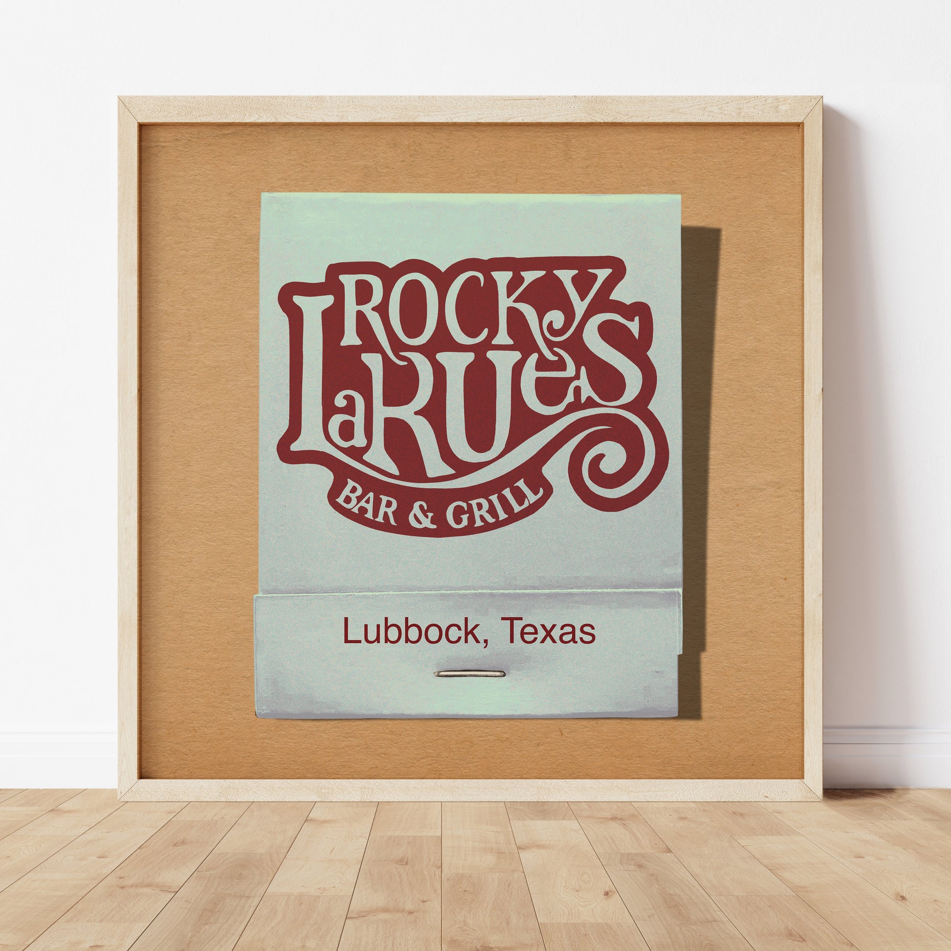 Rocky Larues Matchbook - Custom - Tim - Tejas Country Club