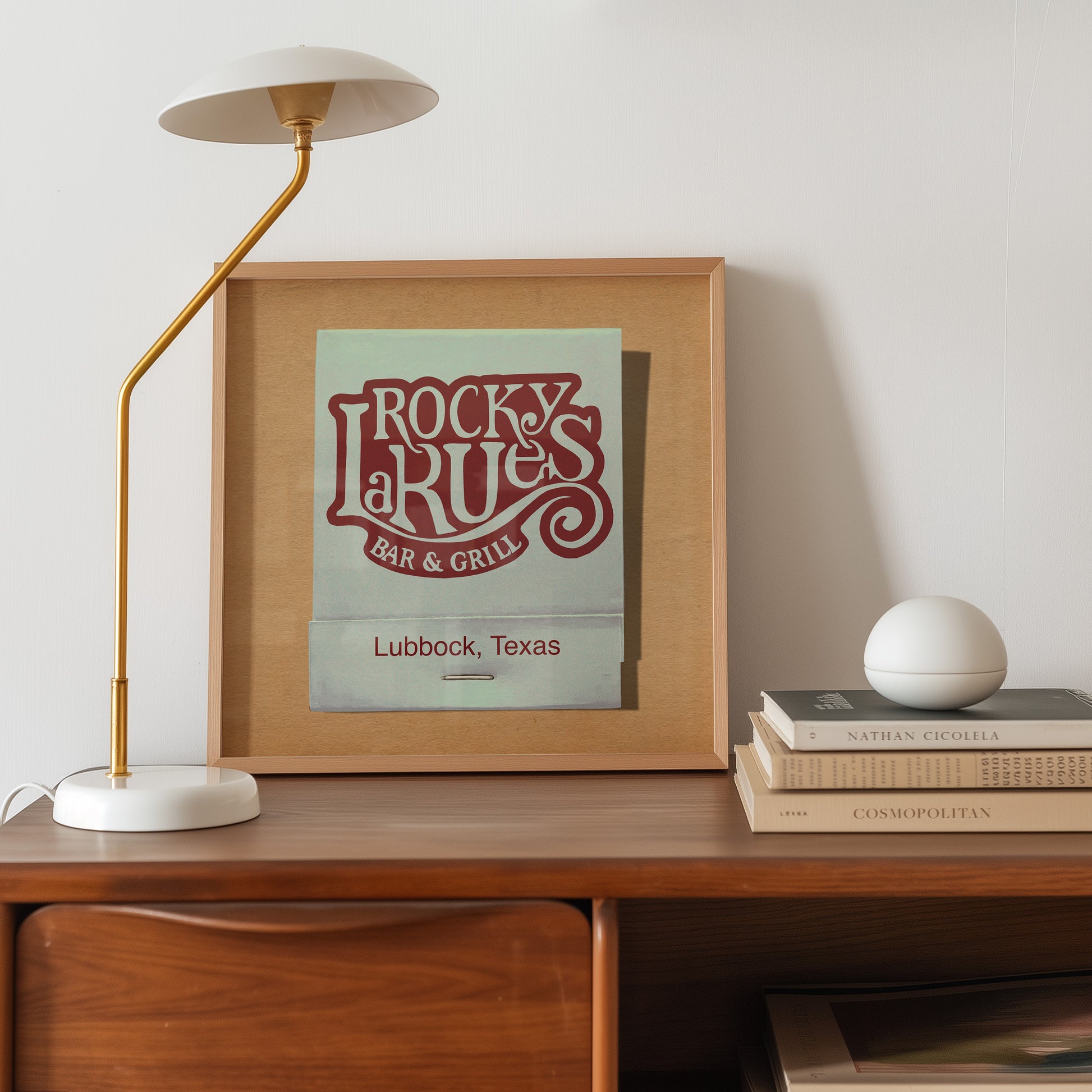 Rocky Larues Matchbook - Custom - Tim - Tejas Country Club