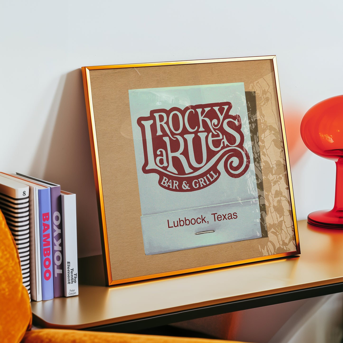Rocky Larues Matchbook - Custom - Tim - Tejas Country Club
