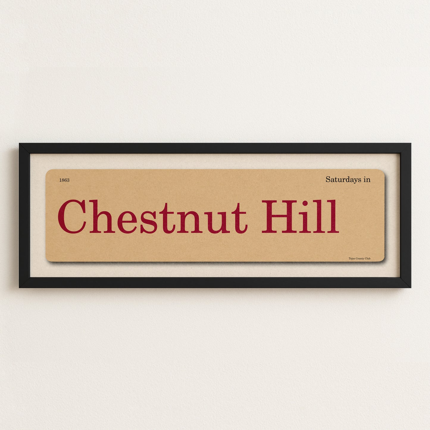Saturdays in Chestnut Hill, Massachusett