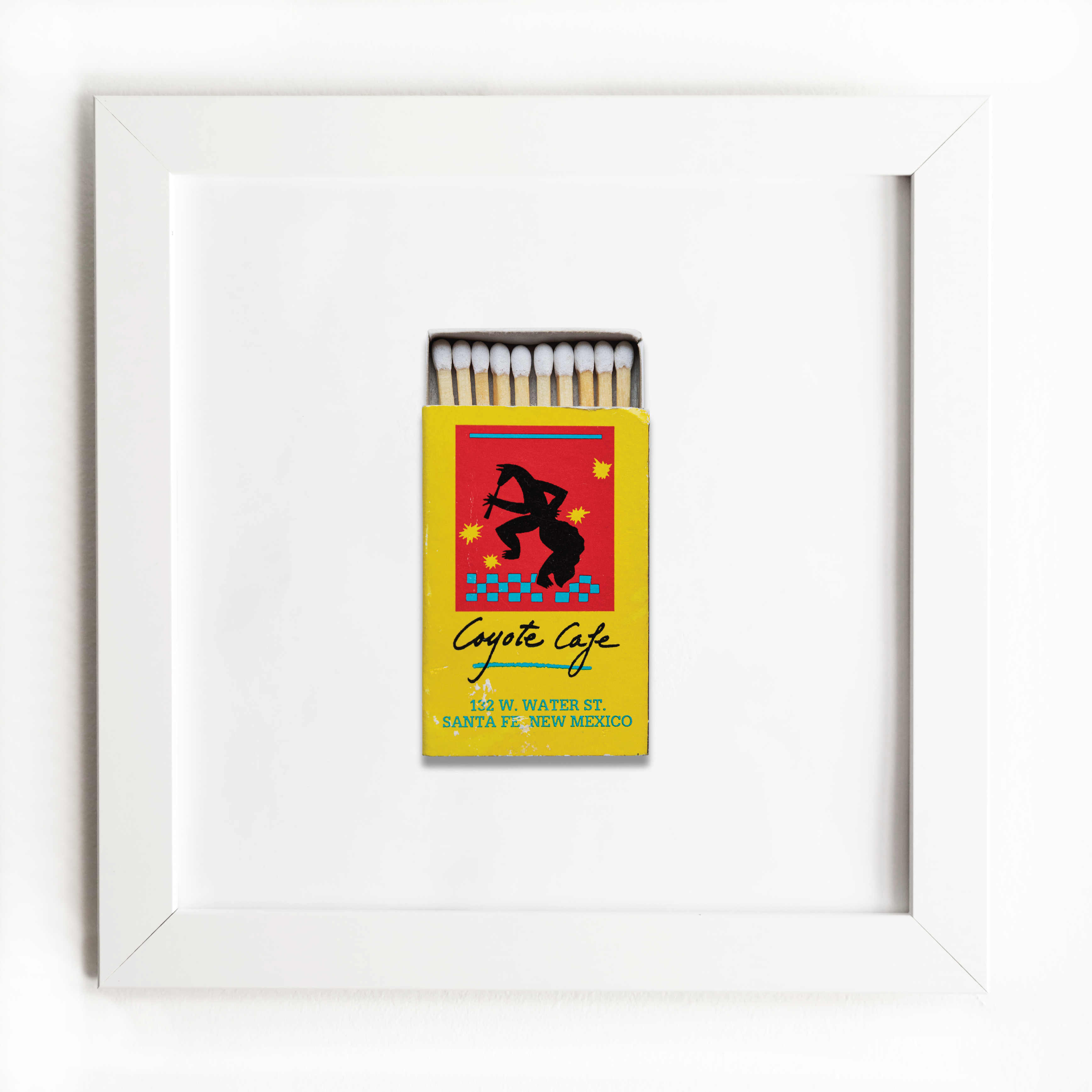 Coyote Cafe - Santa Fe New Mexico Matchbook Print