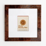 Dallas Country Club Matchbook Print