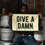 Give A Damn Camp Flag - Tejas Country Club