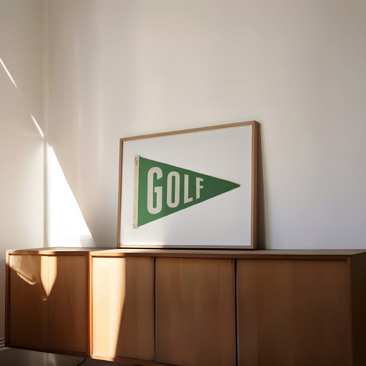 Golf Poster Wall Decor Art Print Golf Flag Poster