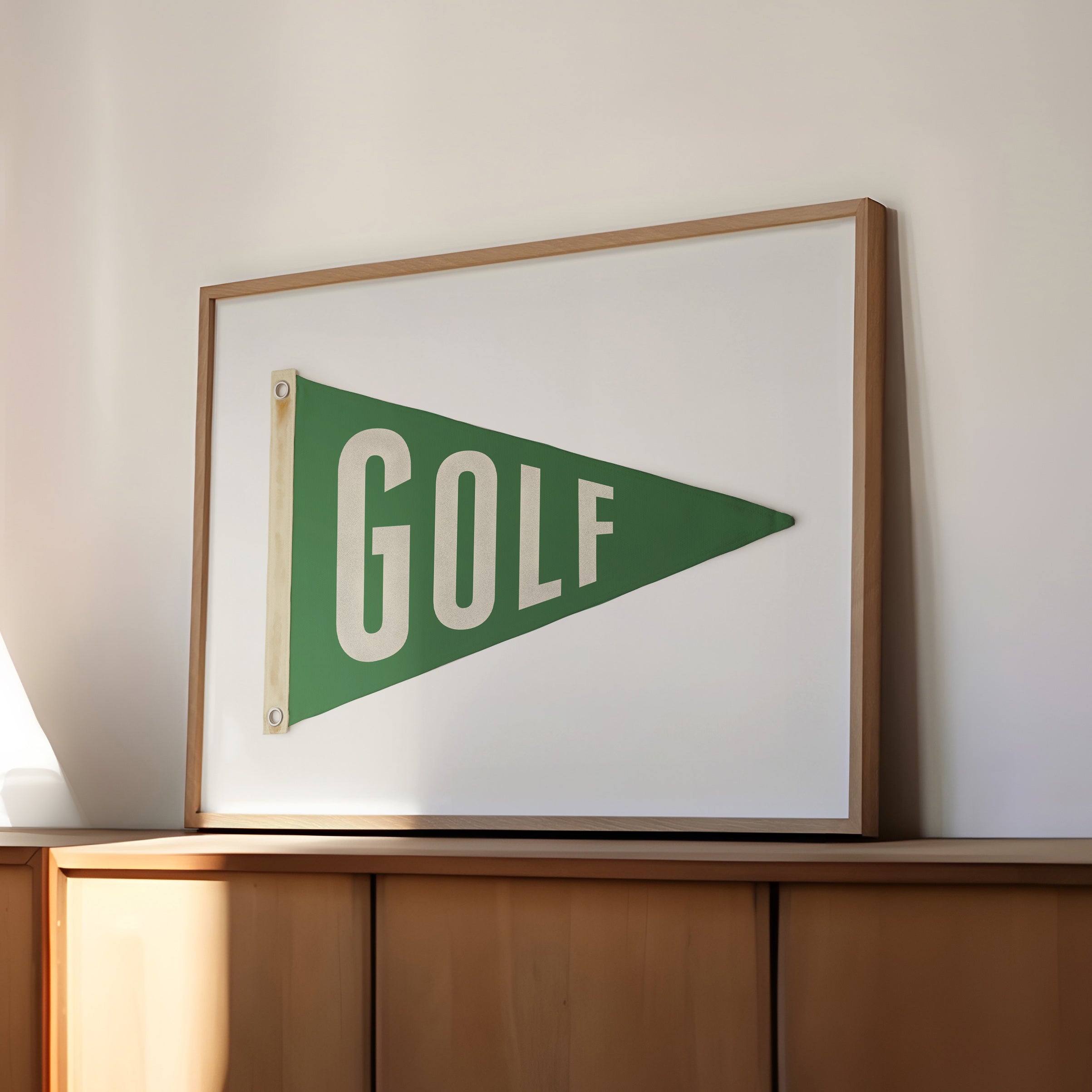 Golf Poster Wall Decor Art Print Golf Flag Poster - Tejas Country Club