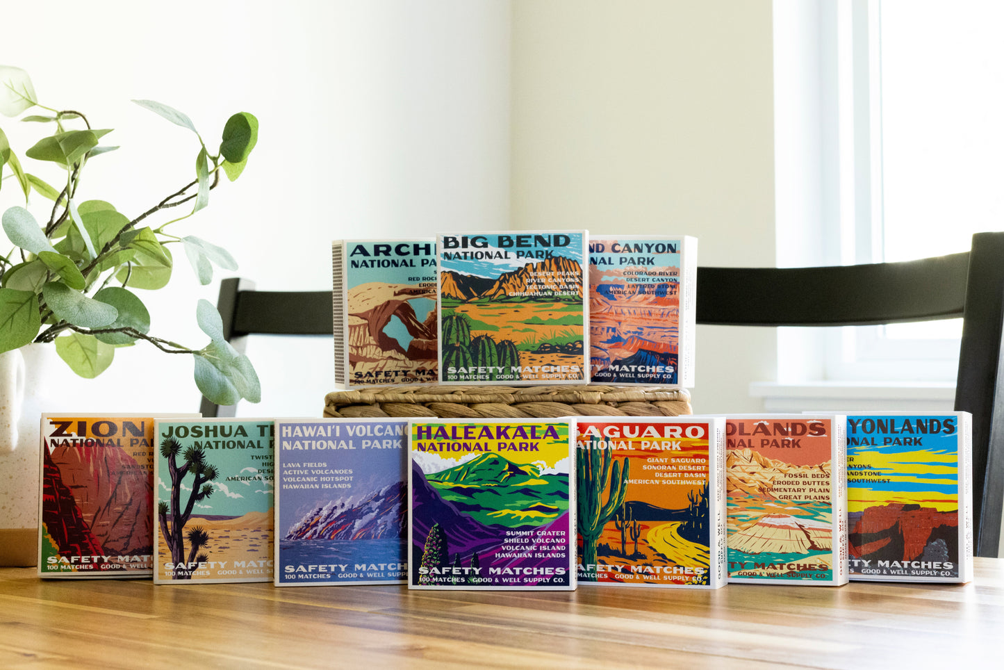 Grand Canyon Vintage National Park Cabin Matches - Tejas Country Club