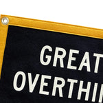 Great Minds Overthink Alike Camp Flag • Holy Smokes x Oxford Pennant - Tejas Country Club