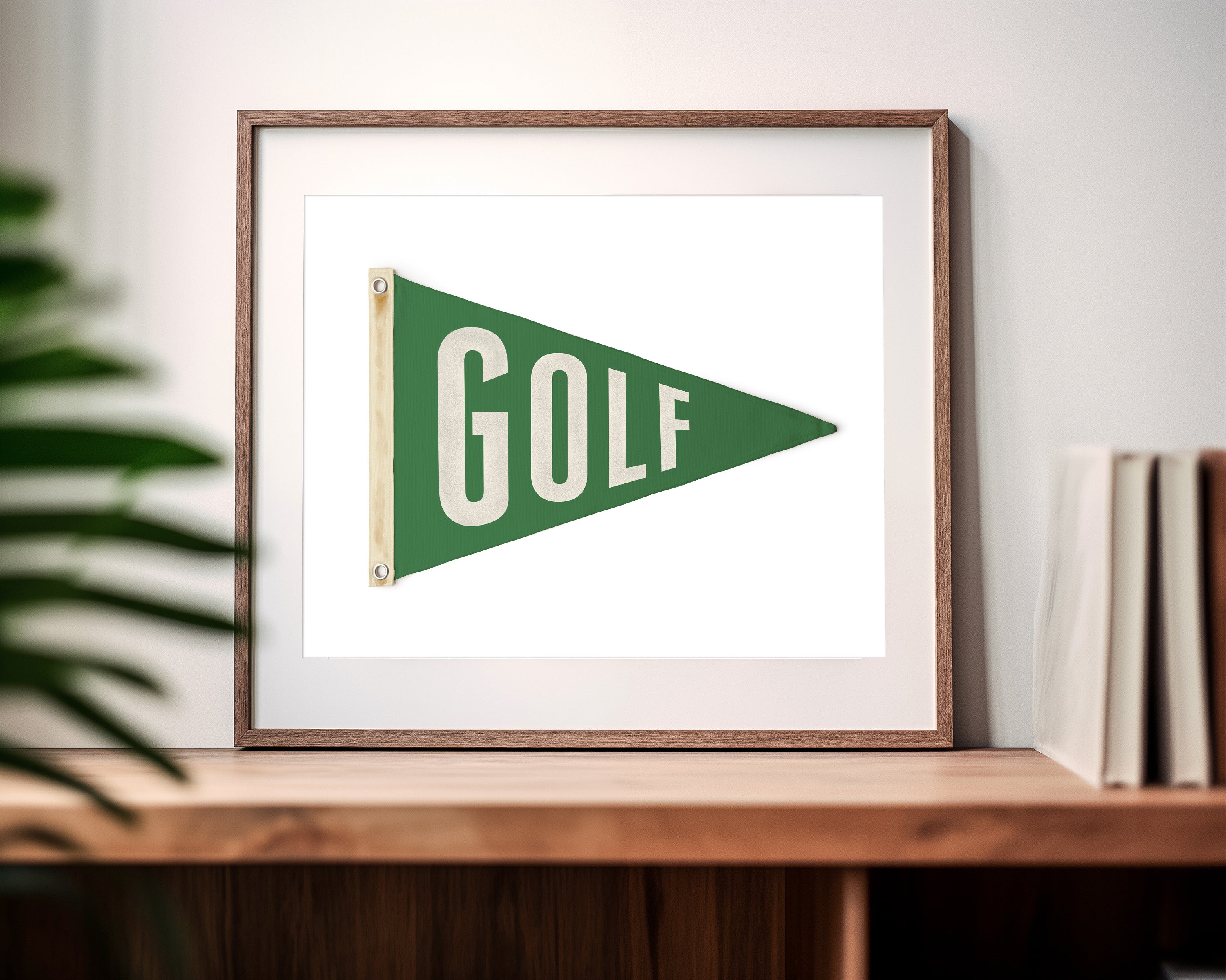 Golf Poster Wall Decor Art Print Golf Flag Poster - Tejas Country Club