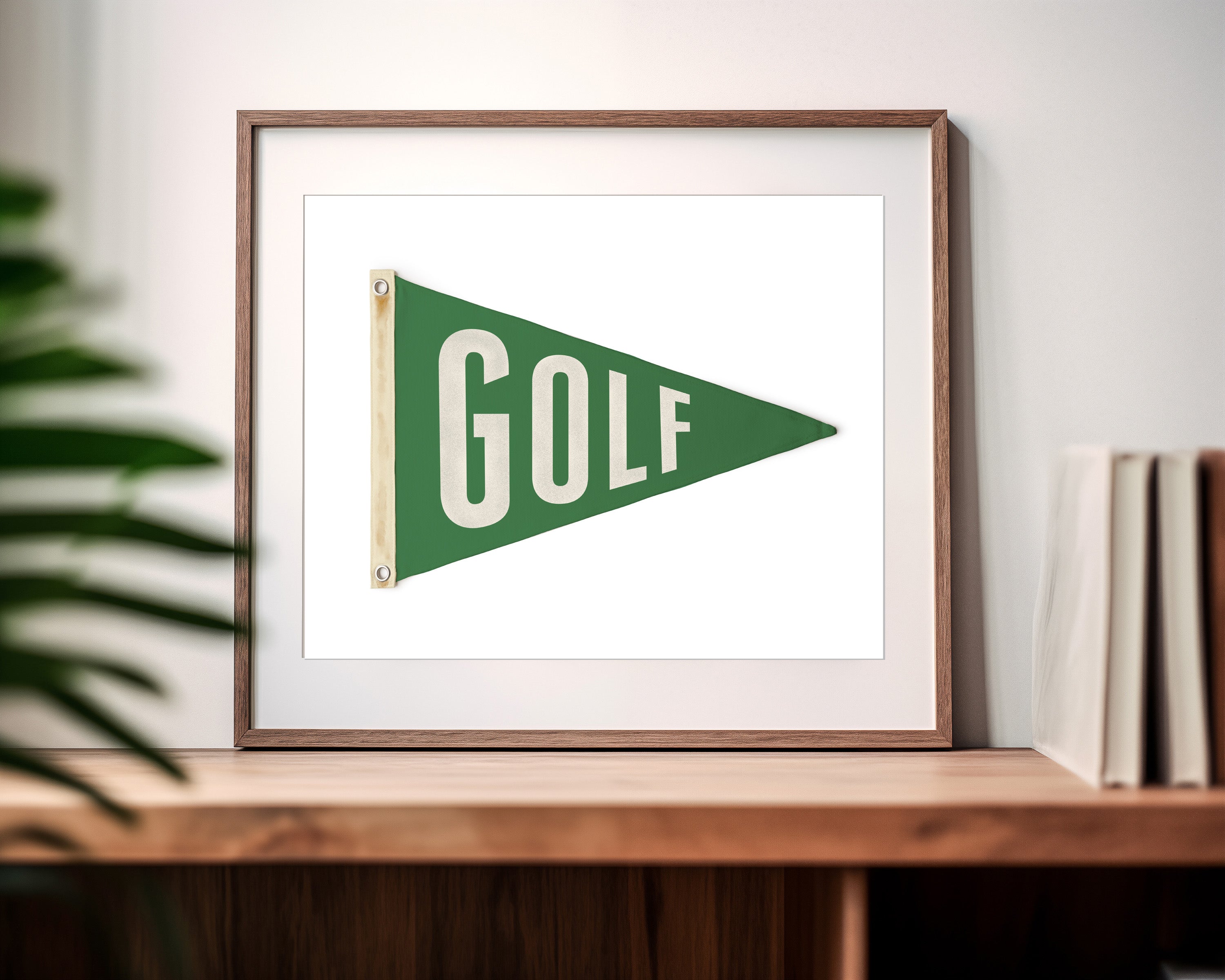 Golf Poster Wall Decor Art Print Golf Flag Poster - Tejas Country Club