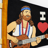I Heart Willie Nelson Pennant • Willie Nelson x Oxford Pennant
