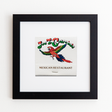 Joe T Garcia's Fort Worth Texas Matchbook Print