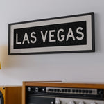 Framed Las Vegas Nevada Bus Scroll - Tejas Country Club