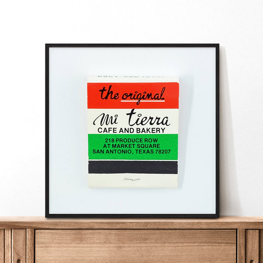 Mi Tierra Matchbook Photography Print - Tejas Country Club